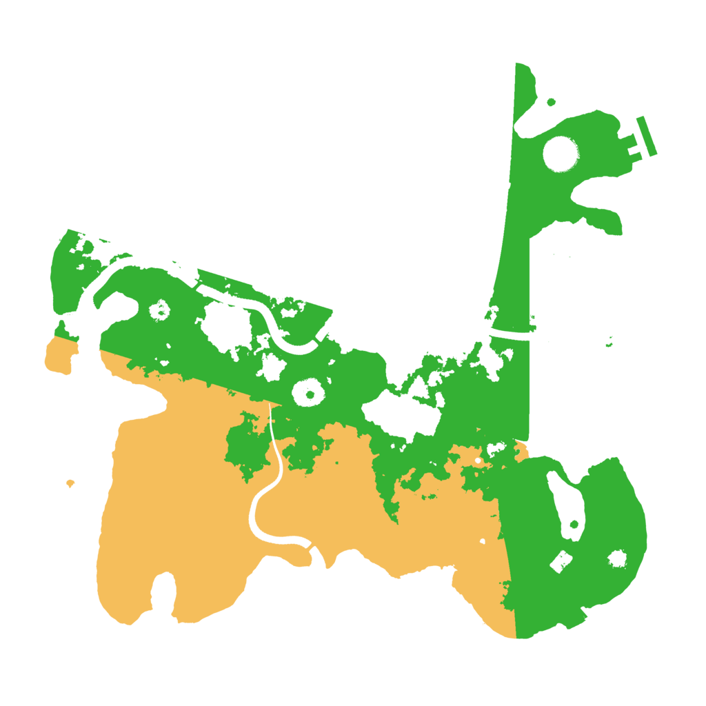Biome Rust Map: Procedural Map, Size: 3500, Seed: 1162176788