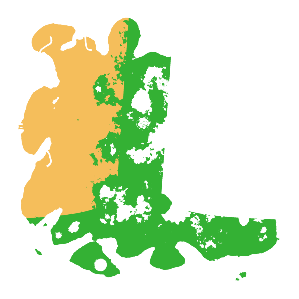 Biome Rust Map: Procedural Map, Size: 4200, Seed: 12121