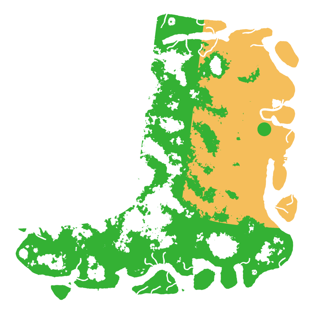 Biome Rust Map: Procedural Map, Size: 6000, Seed: 766757645