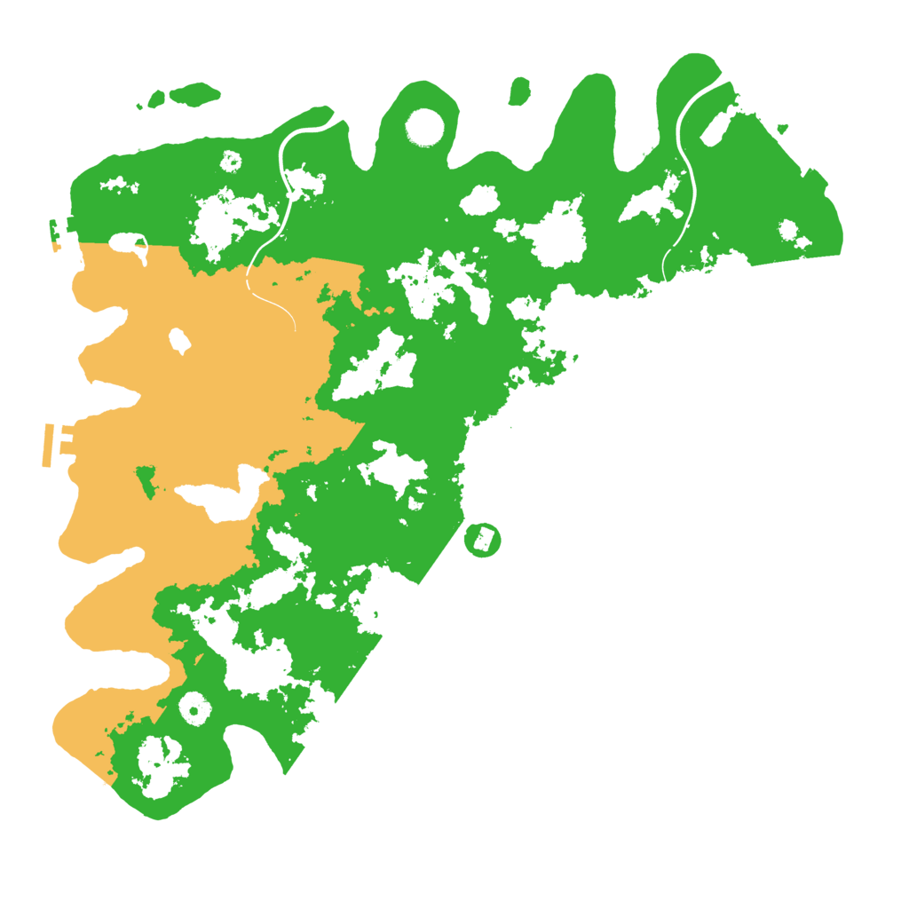 Biome Rust Map: Procedural Map, Size: 4250, Seed: 1027102713
