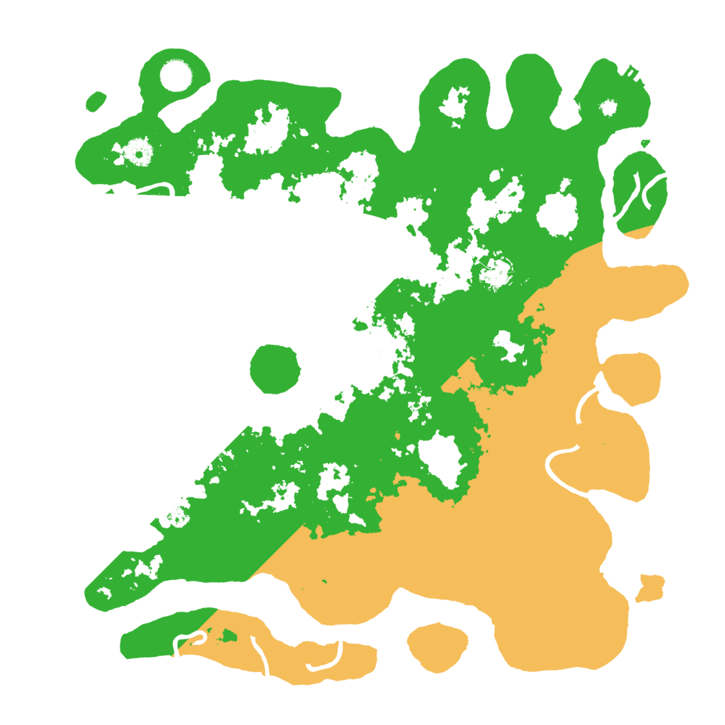 Biome Rust Map: Procedural Map, Size: 4000, Seed: 76558999