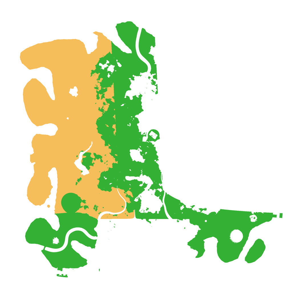 Biome Rust Map: Procedural Map, Size: 4000, Seed: 78796
