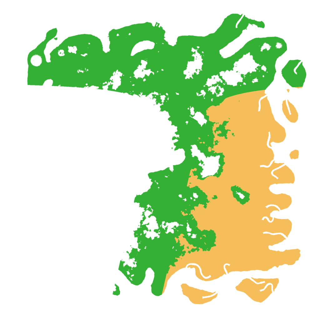 Biome Rust Map: Procedural Map, Size: 5000, Seed: 694624562