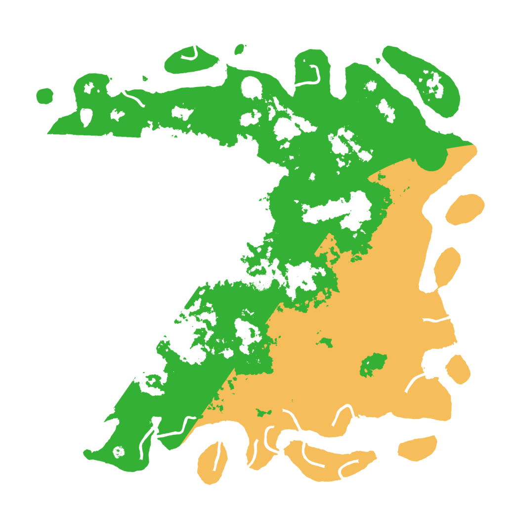 Biome Rust Map: Procedural Map, Size: 4500, Seed: 19782310