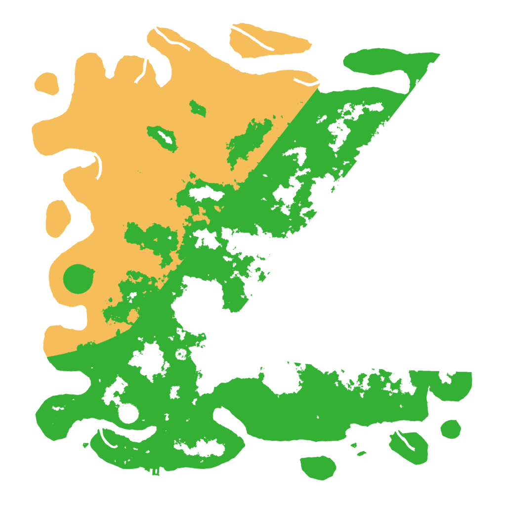 Biome Rust Map: Procedural Map, Size: 4500, Seed: 1921033117
