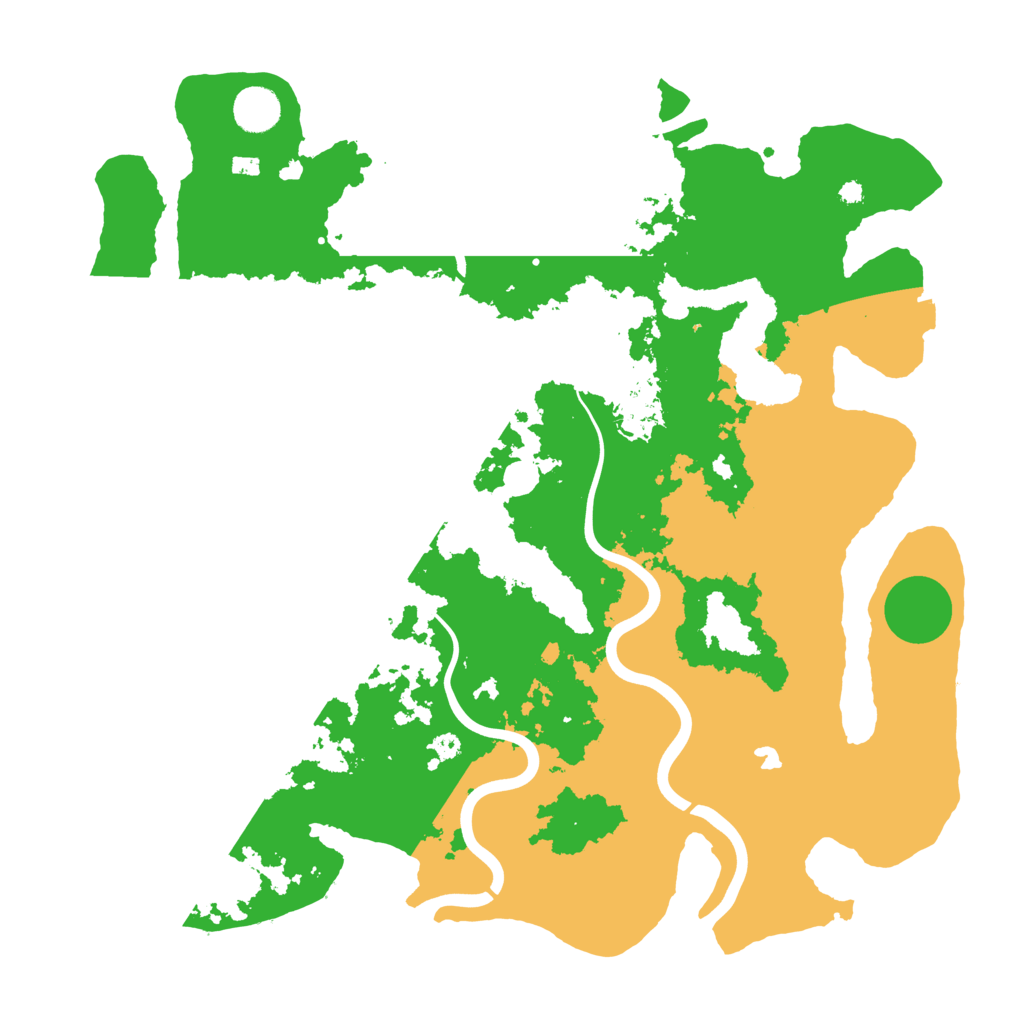 Biome Rust Map: Procedural Map, Size: 4000, Seed: 1850038395