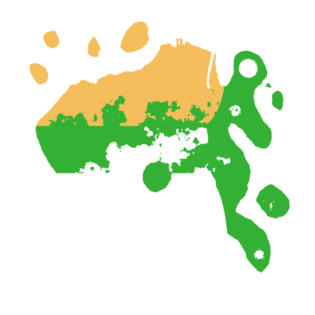 Biome Rust Map: Procedural Map, Size: 3000, Seed: 502658467