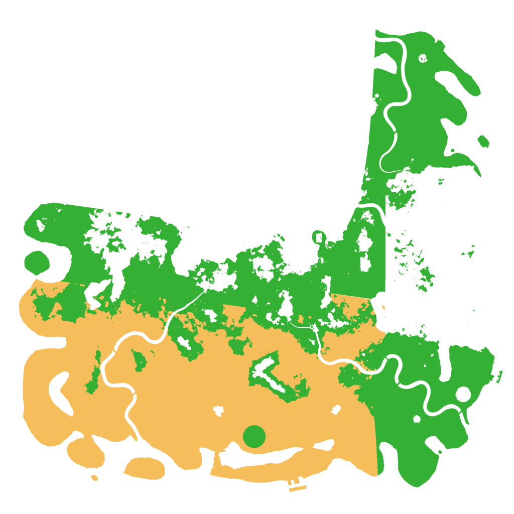 Biome Rust Map: Procedural Map, Size: 6000, Seed: 346