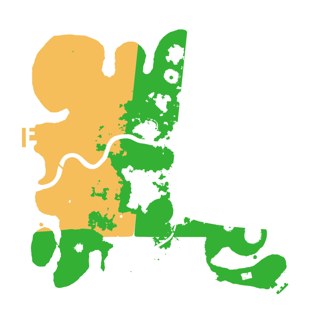 Biome Rust Map: Procedural Map, Size: 3299, Seed: 1014596441