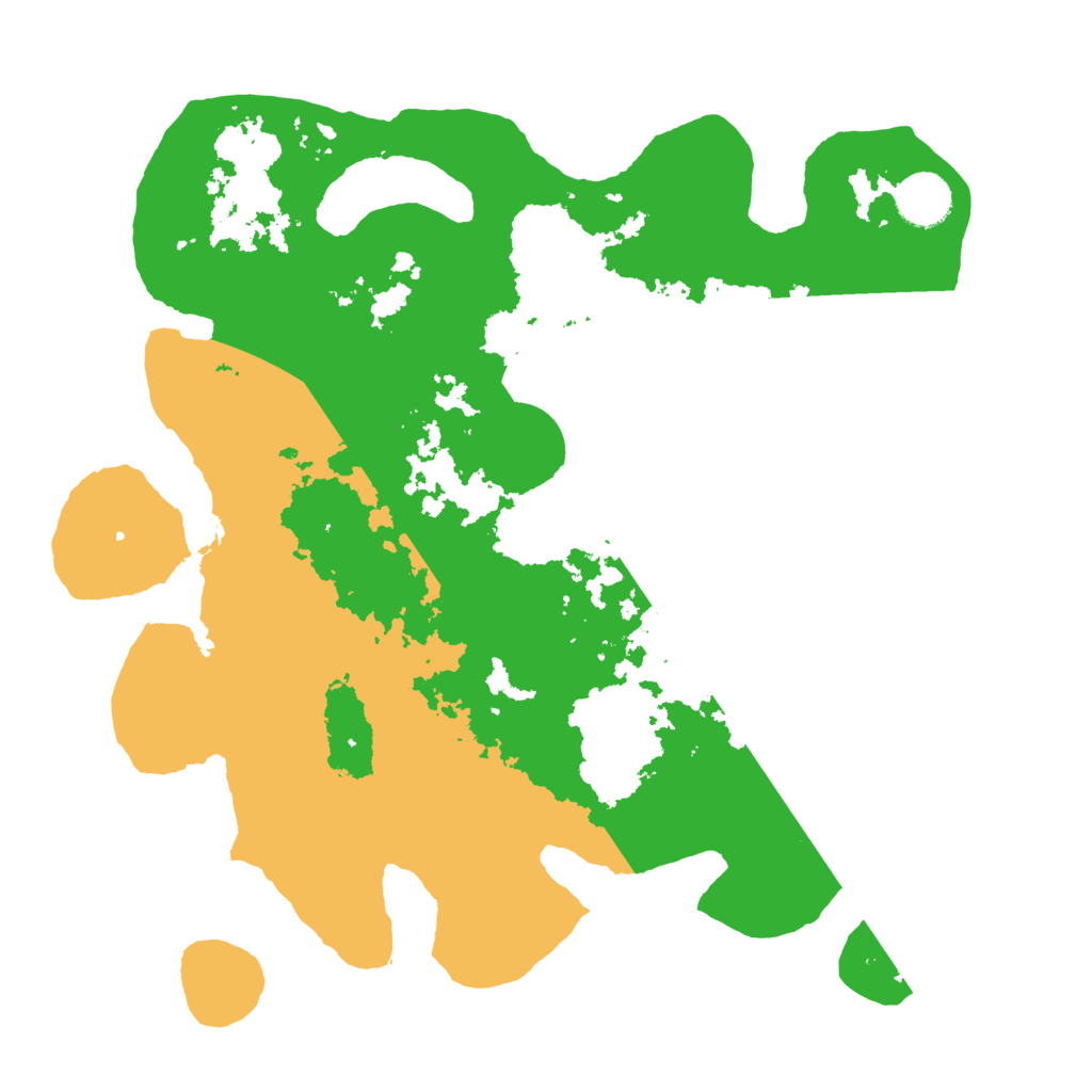 Biome Rust Map: Barren, Size: 3500, Seed: 1801495059