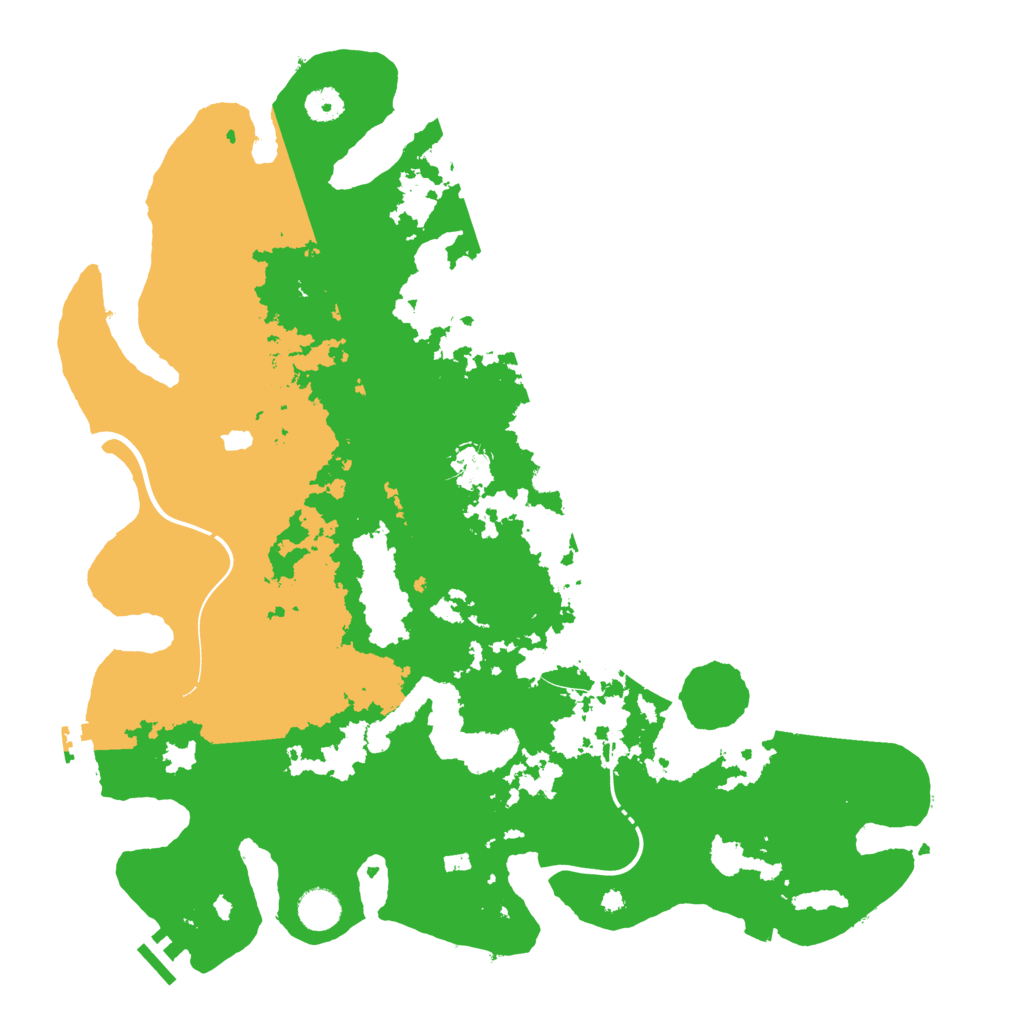 Biome Rust Map: Procedural Map, Size: 4250, Seed: 690991081