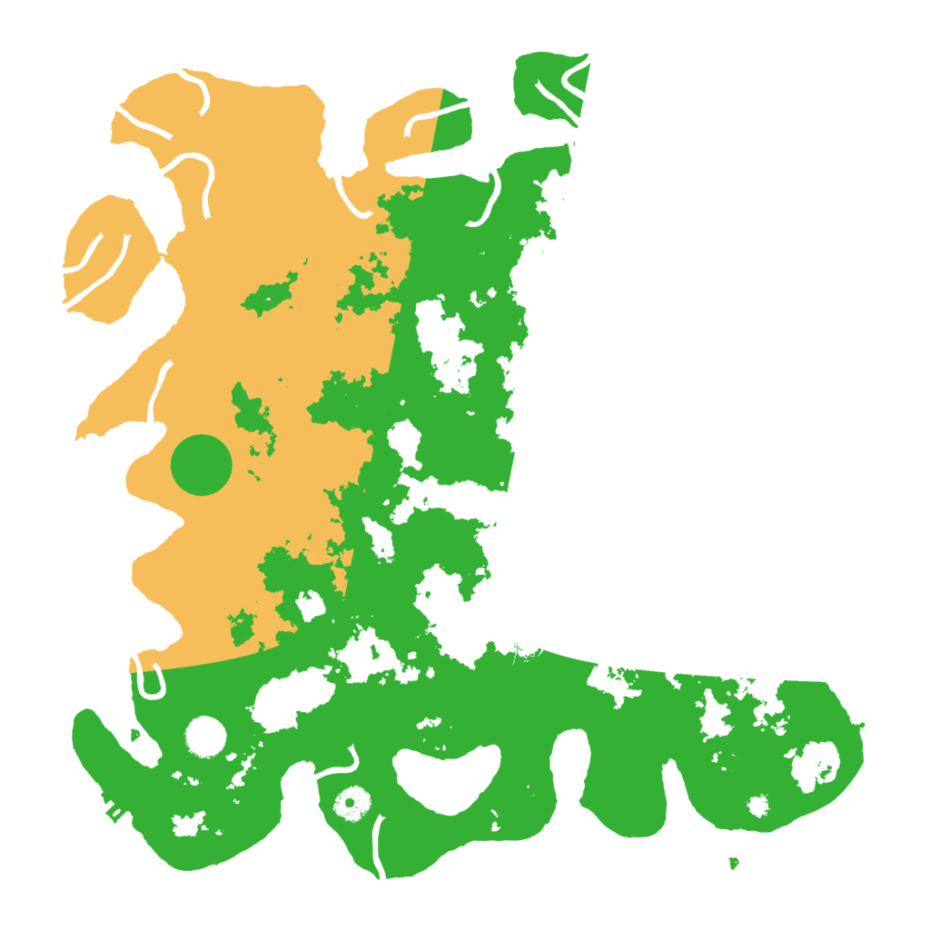 Biome Rust Map: Procedural Map, Size: 4000, Seed: 494483575