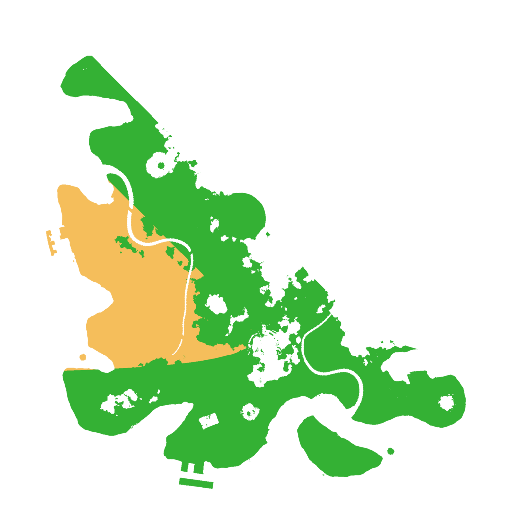 Biome Rust Map: Procedural Map, Size: 3000, Seed: 2487609