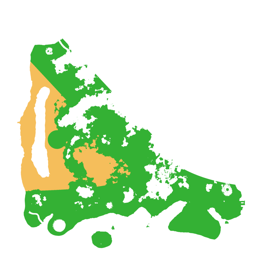 Biome Rust Map: Procedural Map, Size: 3696, Seed: 19486126