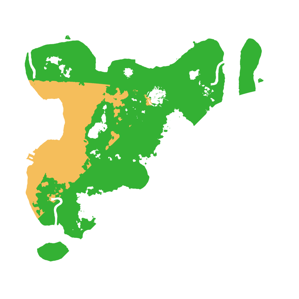 Biome Rust Map: Procedural Map, Size: 3000, Seed: 1889177795