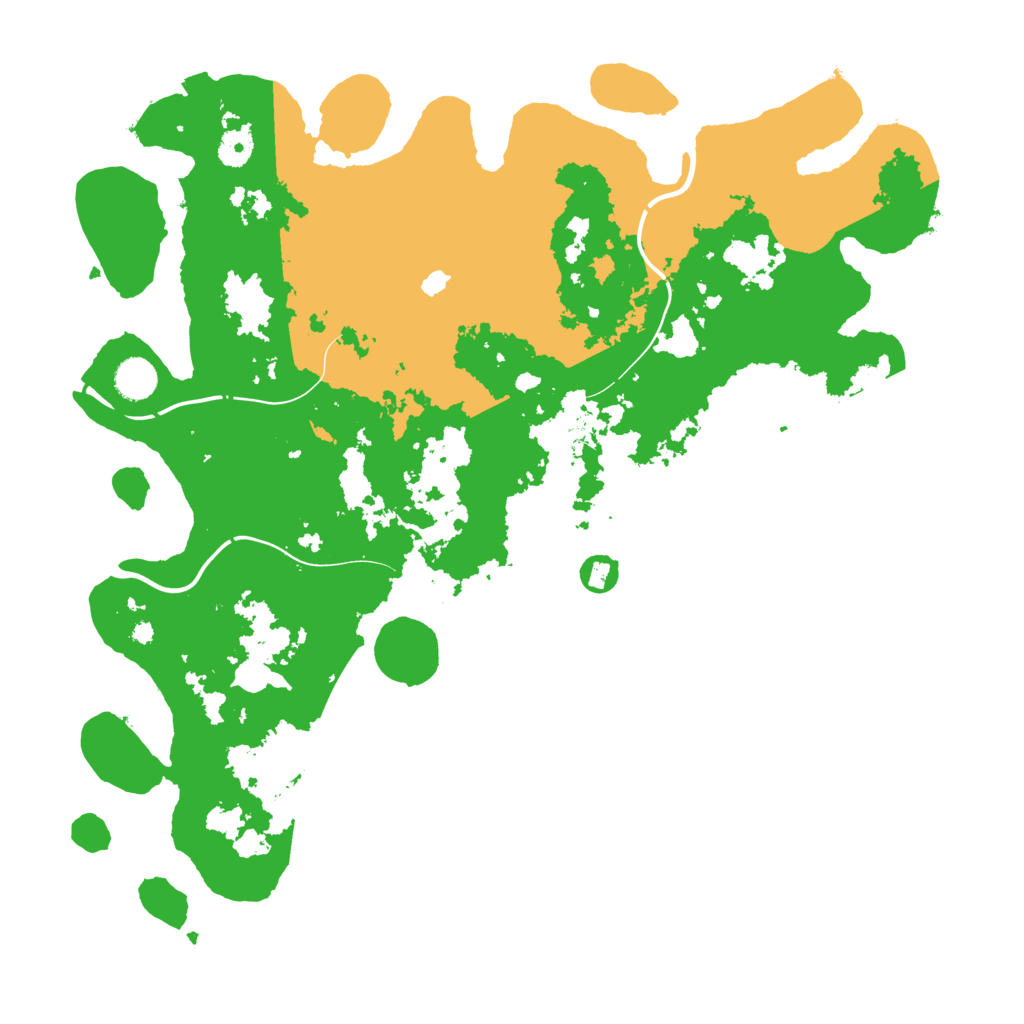 Biome Rust Map: Procedural Map, Size: 4250, Seed: 2045685591