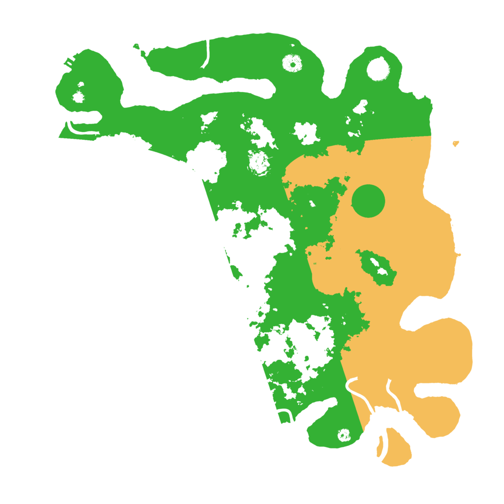 Biome Rust Map: Procedural Map, Size: 4000, Seed: 64373