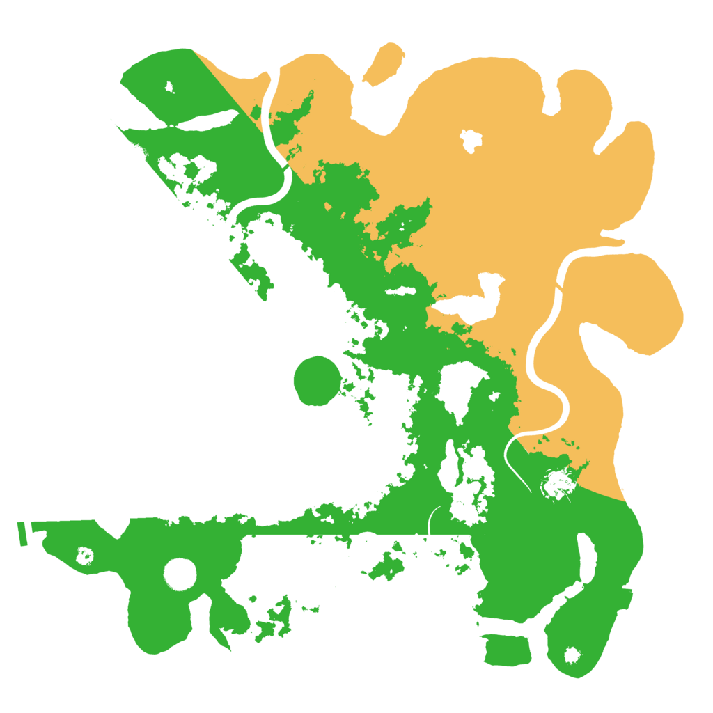Biome Rust Map: Procedural Map, Size: 4000, Seed: 419341206