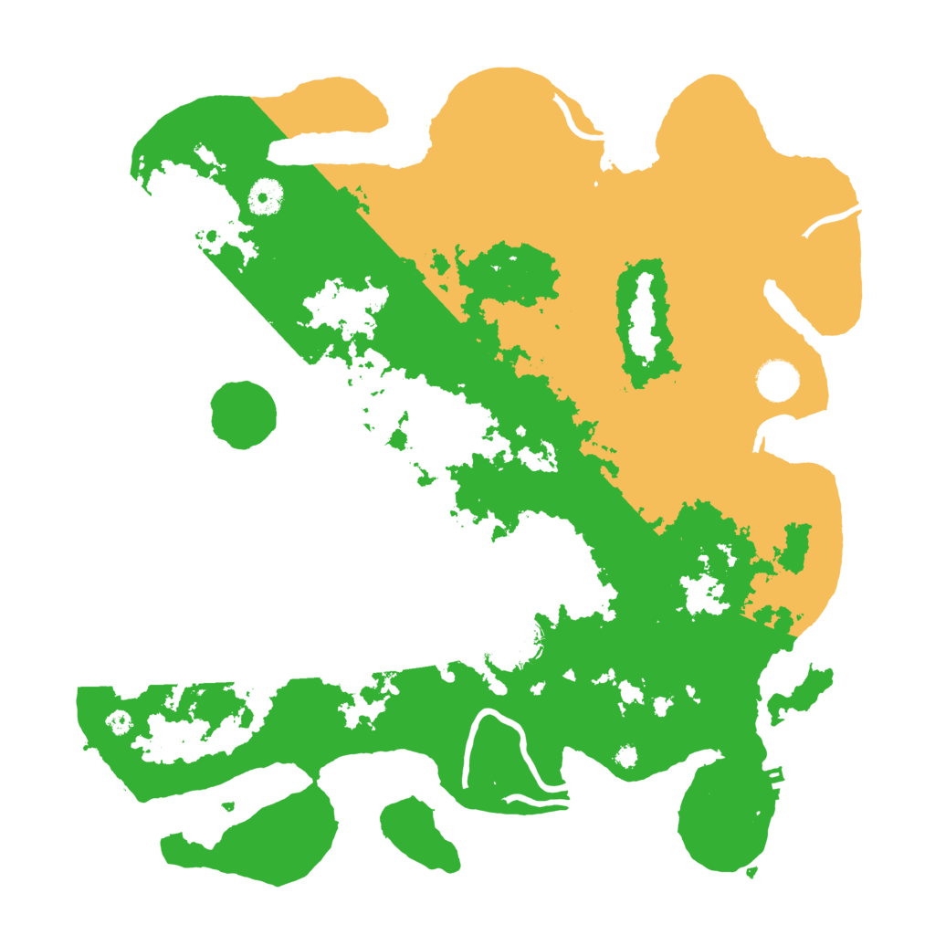 Biome Rust Map: Procedural Map, Size: 3900, Seed: 64819086