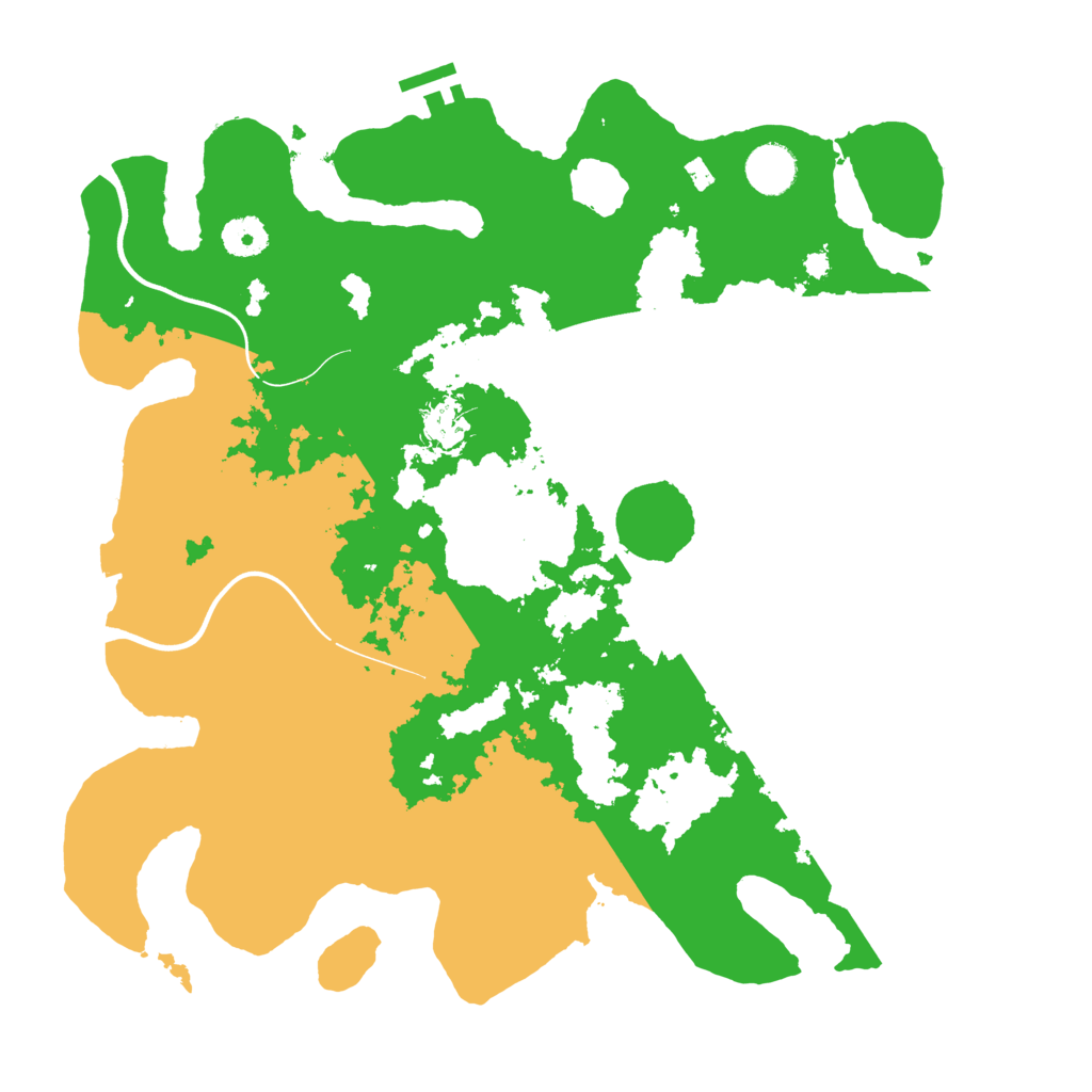 Biome Rust Map: Procedural Map, Size: 3800, Seed: 112754404