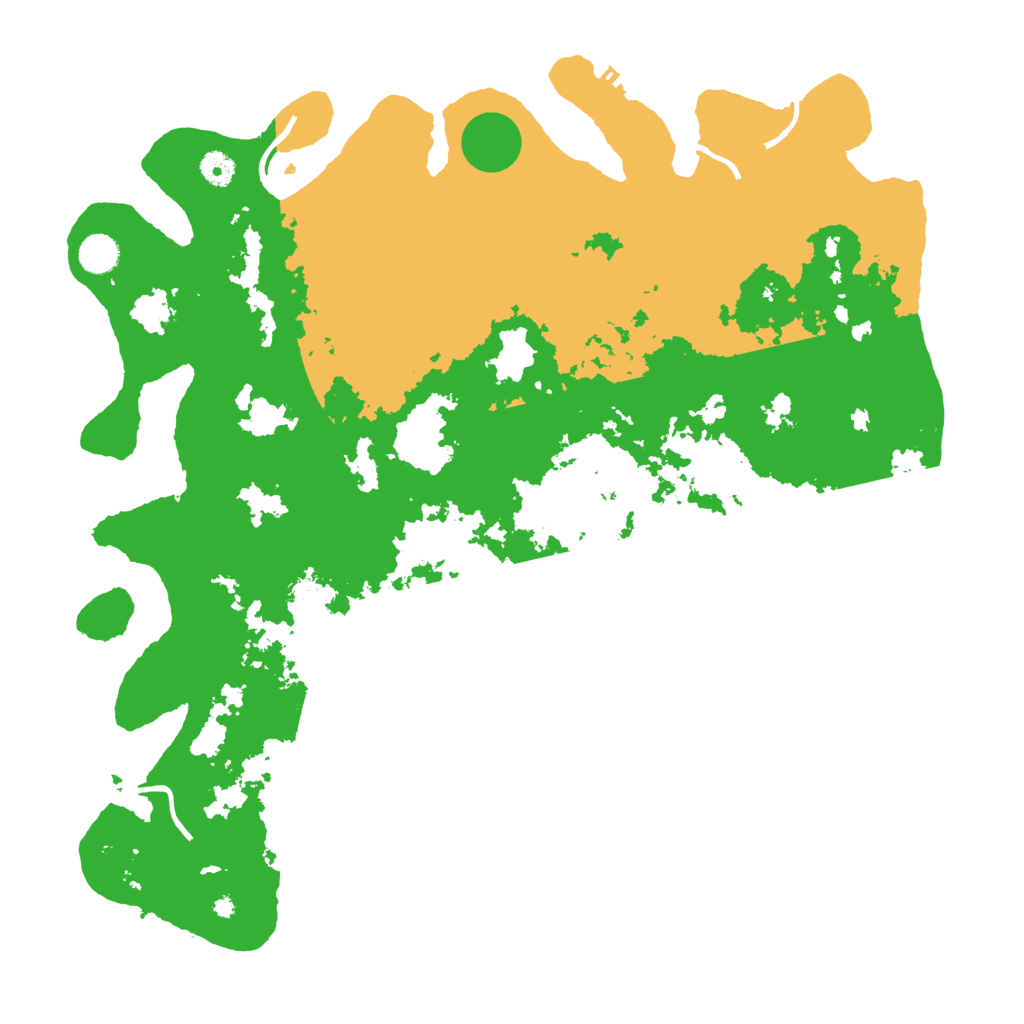 Biome Rust Map: Procedural Map, Size: 4500, Seed: 215468362