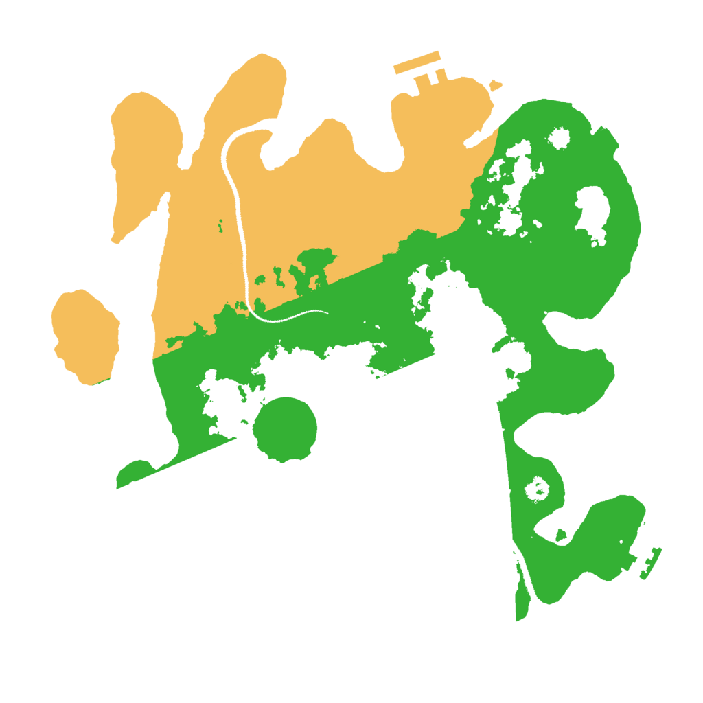 Biome Rust Map: Procedural Map, Size: 3000, Seed: 4835602