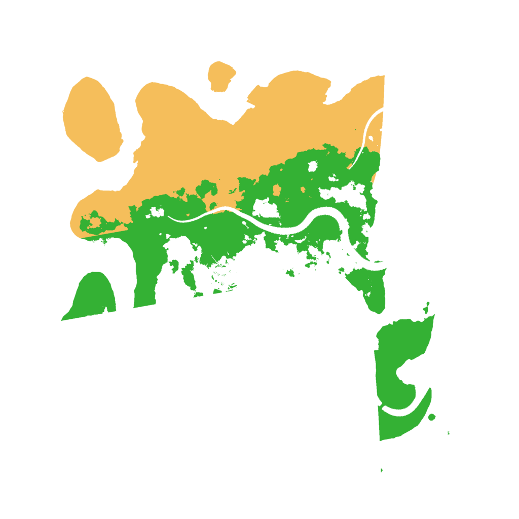 Biome Rust Map: Procedural Map, Size: 3000, Seed: 29816