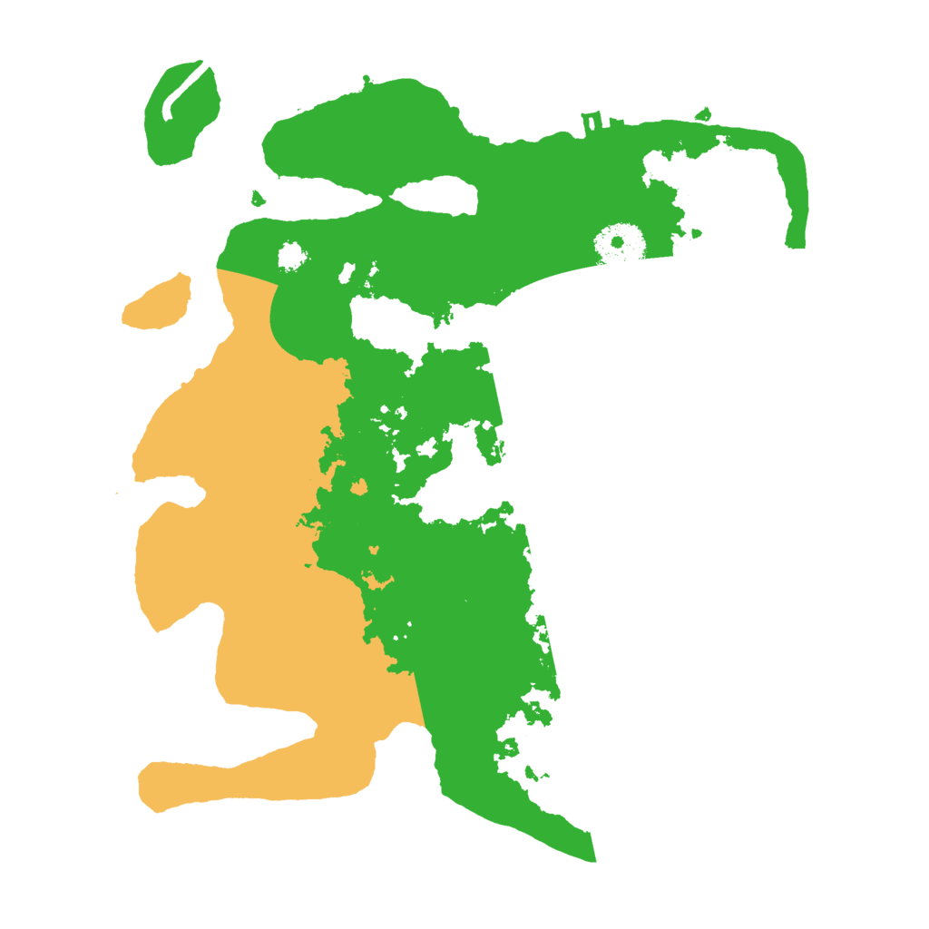 Biome Rust Map: Procedural Map, Size: 3000, Seed: 17610