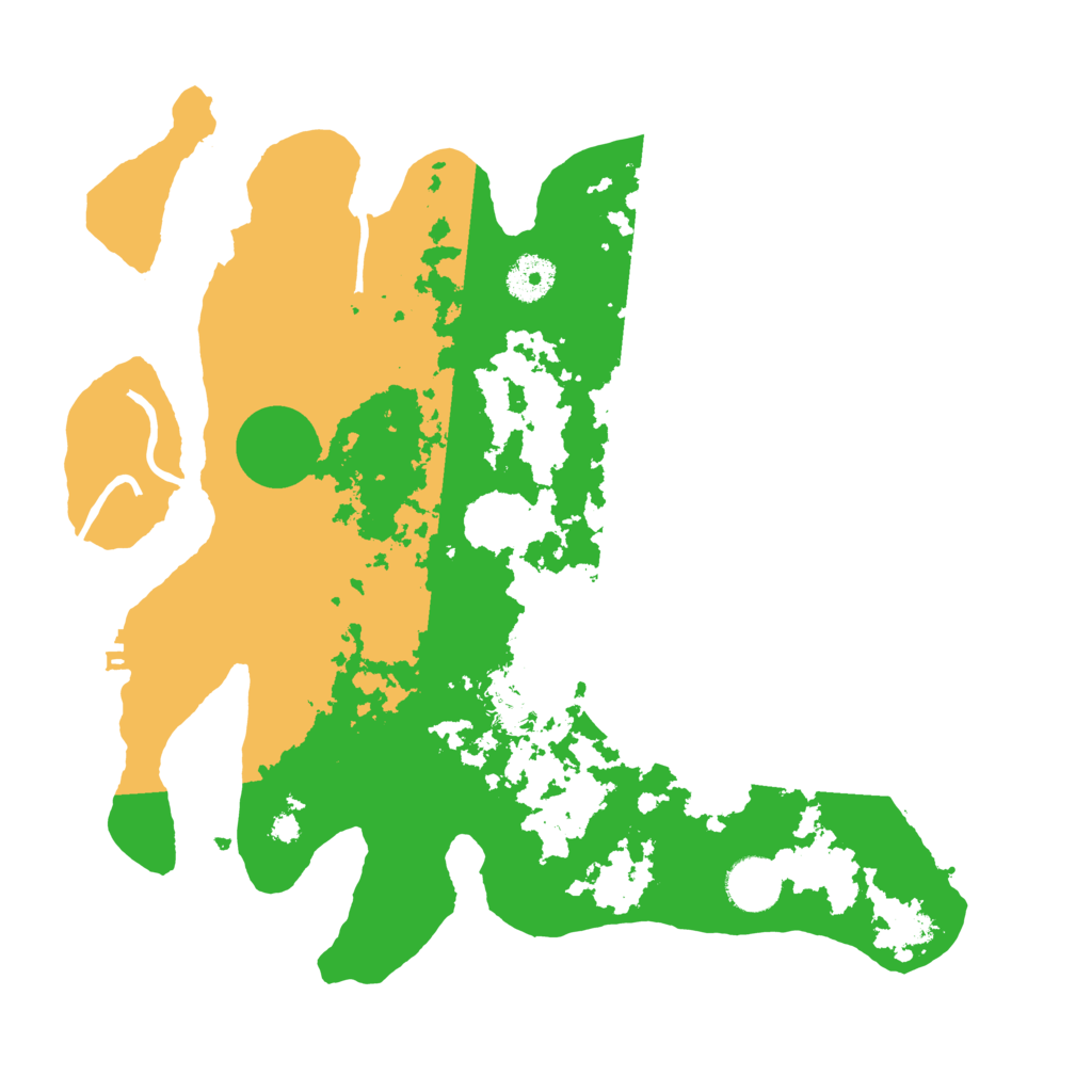 Biome Rust Map: Procedural Map, Size: 3500, Seed: 53010030