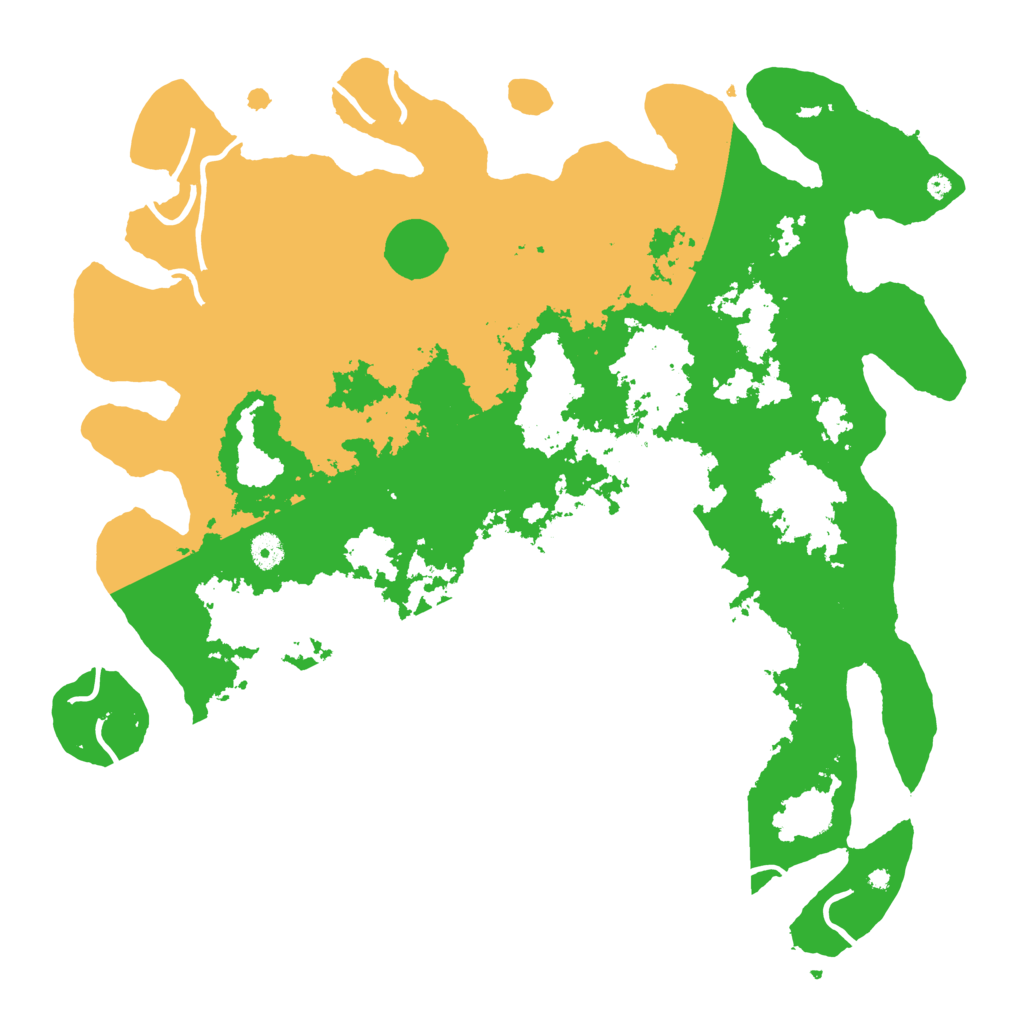 Biome Rust Map: Procedural Map, Size: 4500, Seed: 1024105380