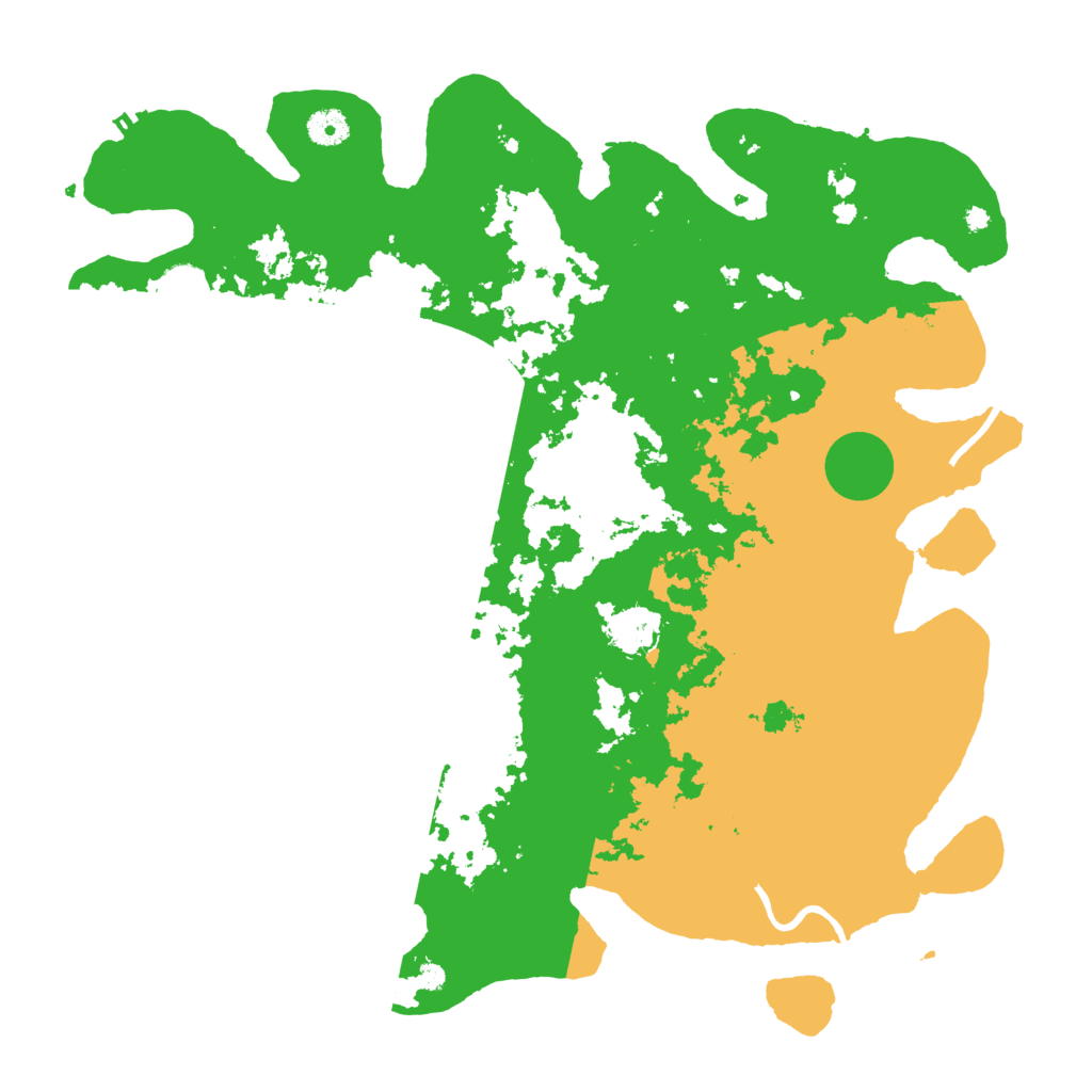 Biome Rust Map: Procedural Map, Size: 4200, Seed: 232370310