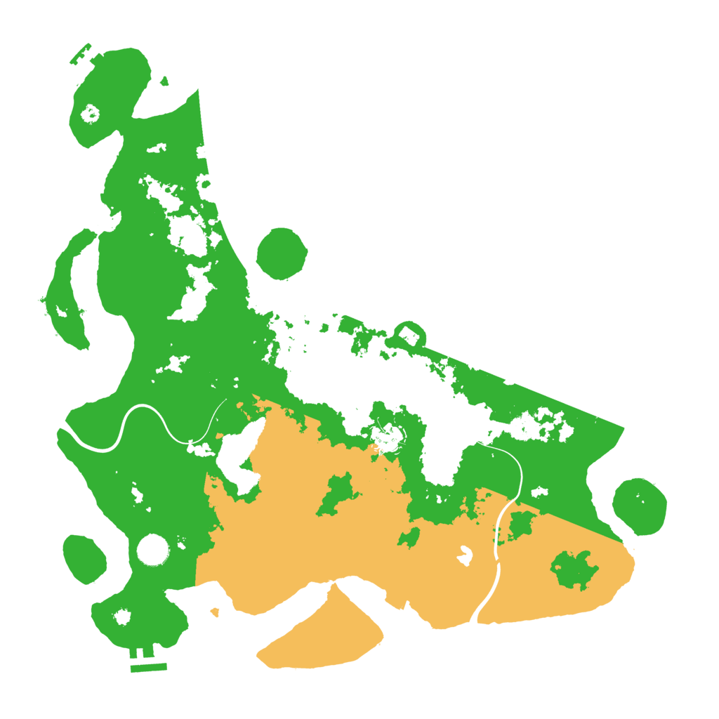 Biome Rust Map: Procedural Map, Size: 4000, Seed: 2127829270