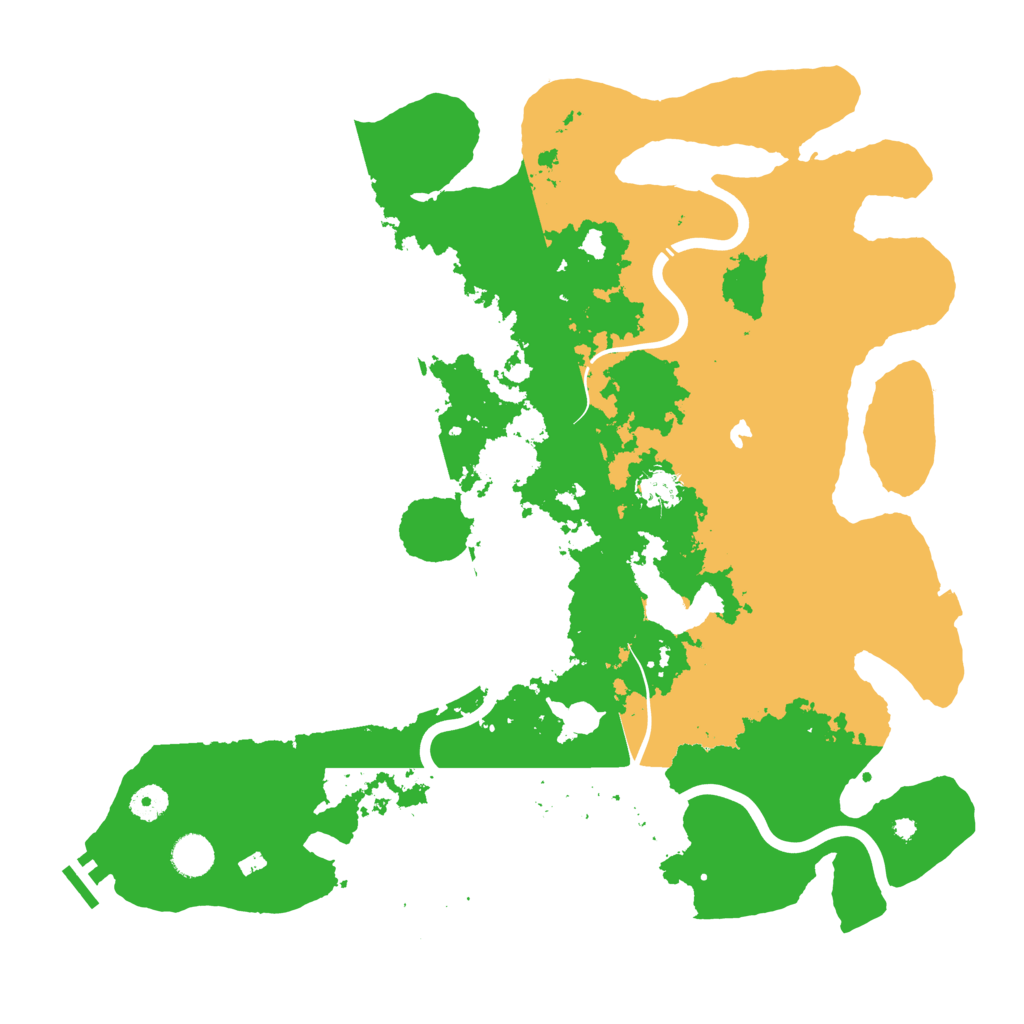 Biome Rust Map: Procedural Map, Size: 4250, Seed: 1897431065