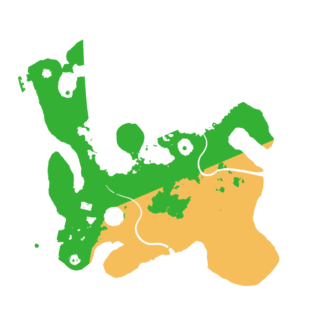 Biome Rust Map: Procedural Map, Size: 3000, Seed: 928931633