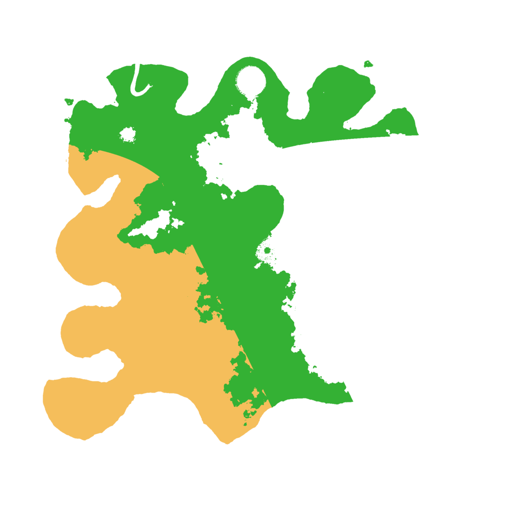 Biome Rust Map: Procedural Map, Size: 3000, Seed: 4985732