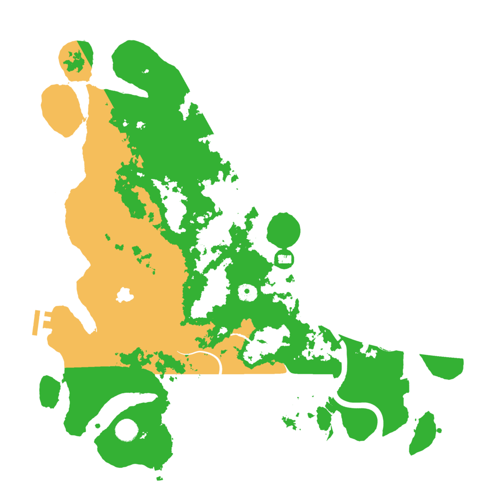 Biome Rust Map: Procedural Map, Size: 4000, Seed: 671070268