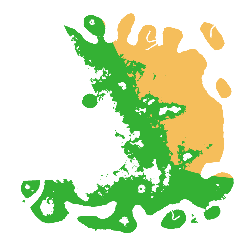 Biome Rust Map: Procedural Map, Size: 4500, Seed: 6169
