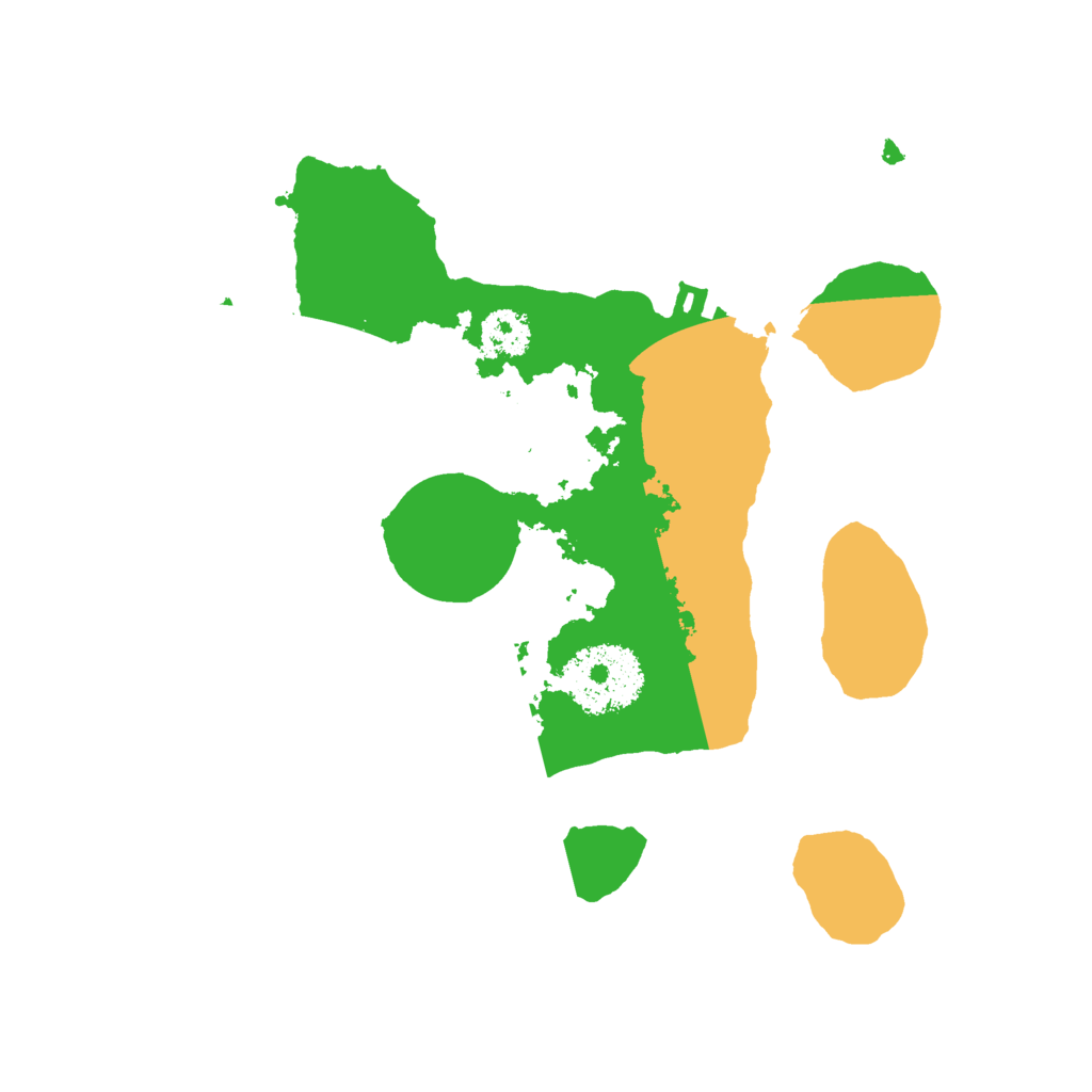 Biome Rust Map: Procedural Map, Size: 2250, Seed: 59936