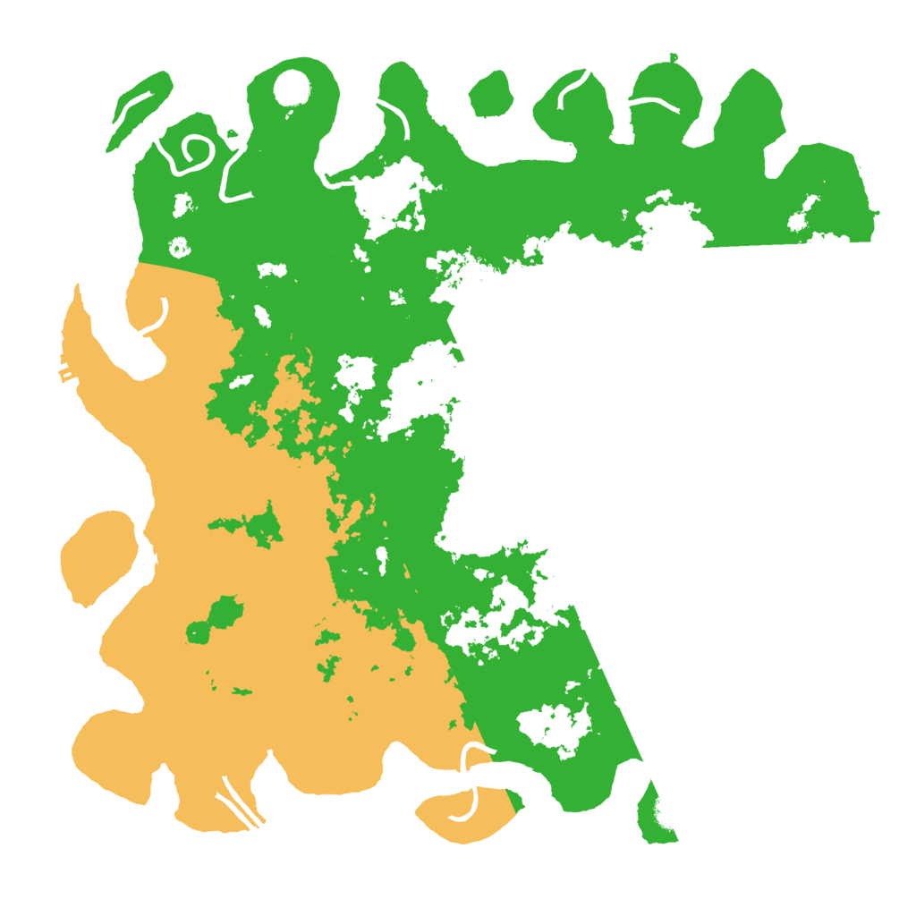 Biome Rust Map: Procedural Map, Size: 4500, Seed: 413369720