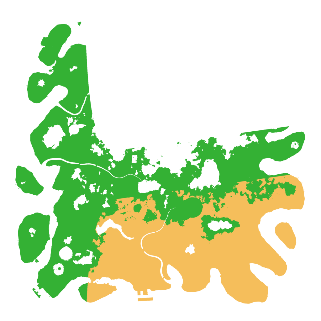 Biome Rust Map: Procedural Map, Size: 4250, Seed: 722227