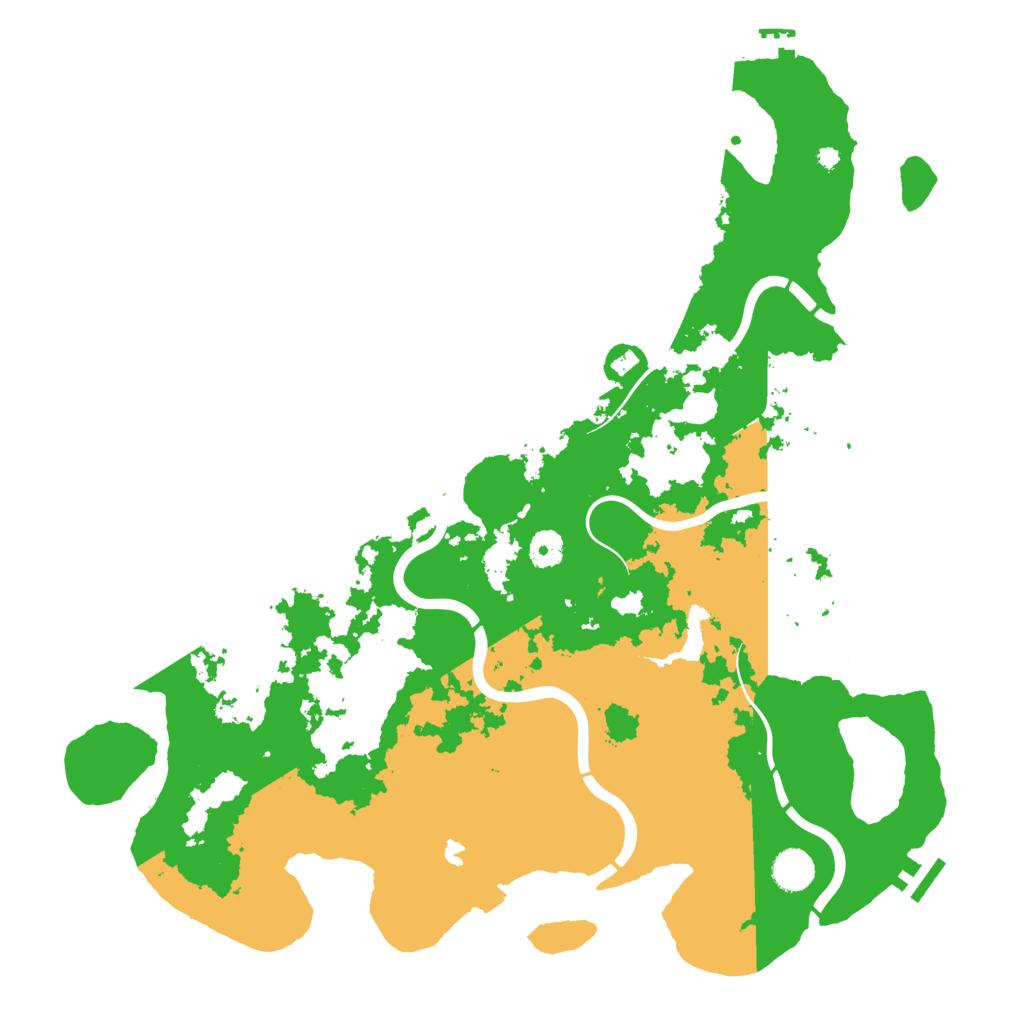 Biome Rust Map: Procedural Map, Size: 4250, Seed: 125128555