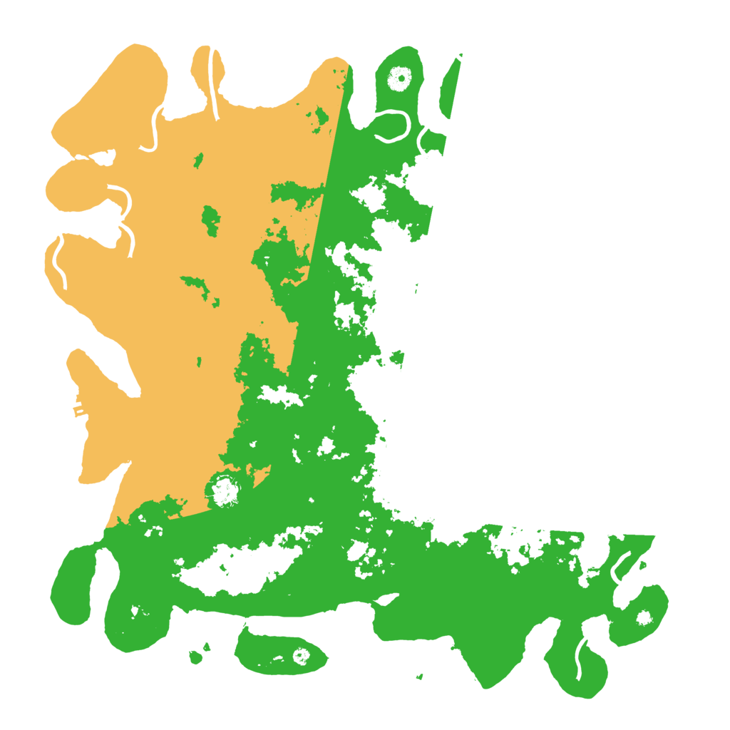 Biome Rust Map: Procedural Map, Size: 4500, Seed: 45954412