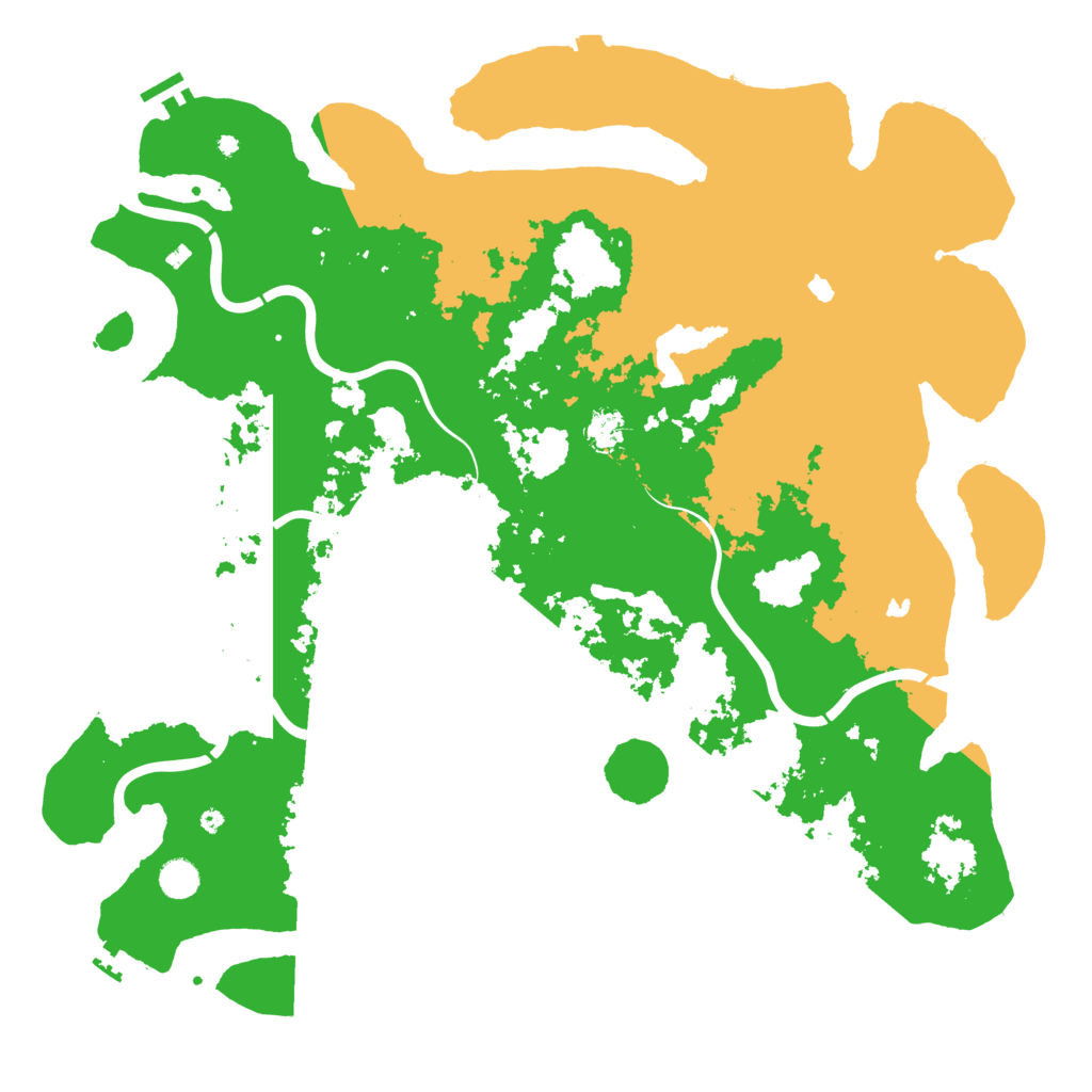 Biome Rust Map: Procedural Map, Size: 4800, Seed: 478917081