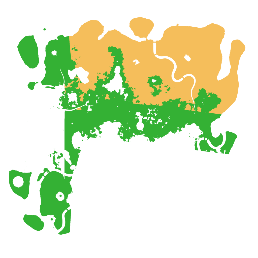 Biome Rust Map: Procedural Map, Size: 4500, Seed: 1433949780