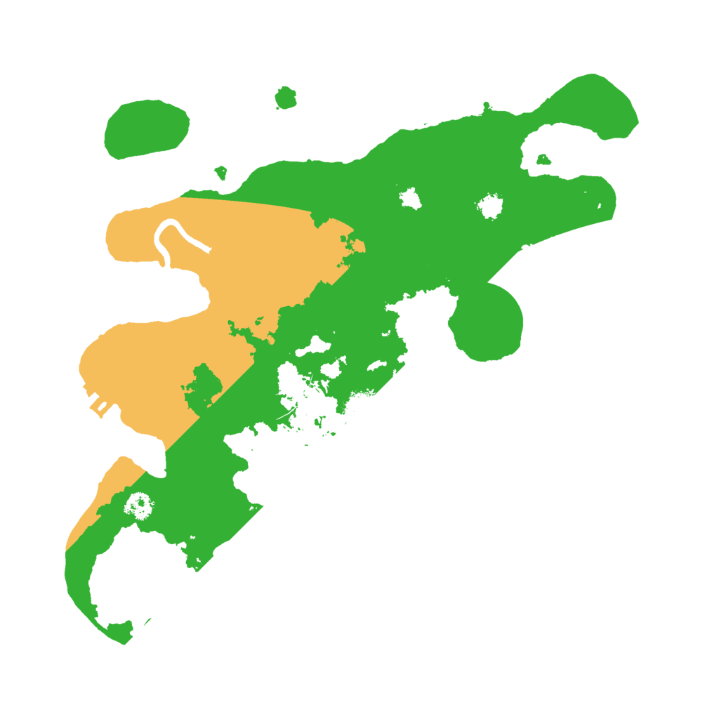 Biome Rust Map: Procedural Map, Size: 2700, Seed: 1017