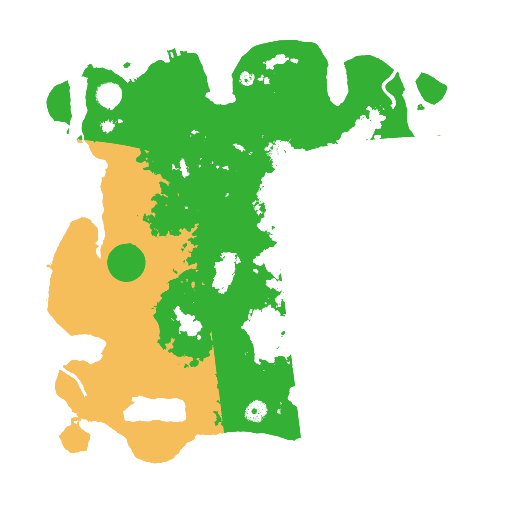 Biome Rust Map: Procedural Map, Size: 3500, Seed: 365165669