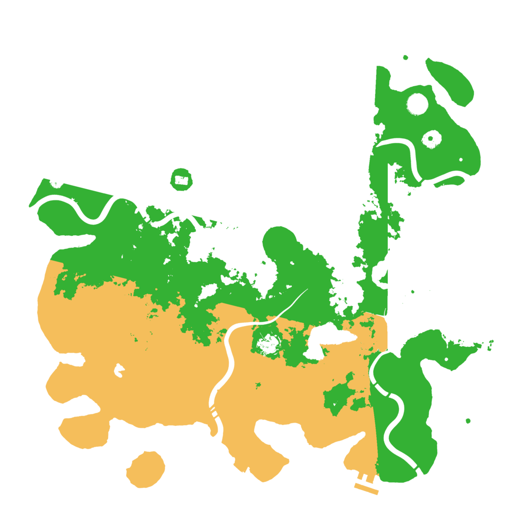 Biome Rust Map: Procedural Map, Size: 4250, Seed: 13639
