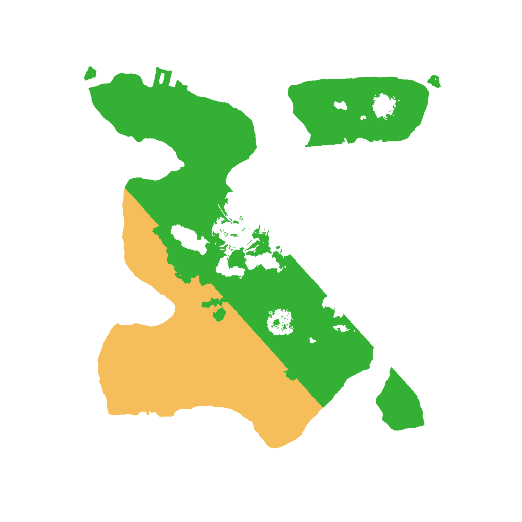 Biome Rust Map: Procedural Map, Size: 2000, Seed: 1502895475