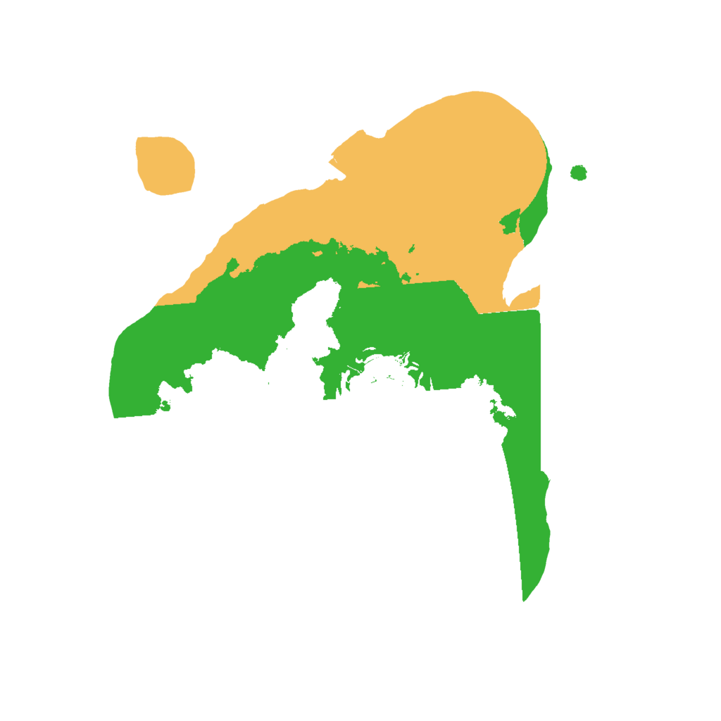 Biome Rust Map: Procedural Map, Size: 1800, Seed: 2424724