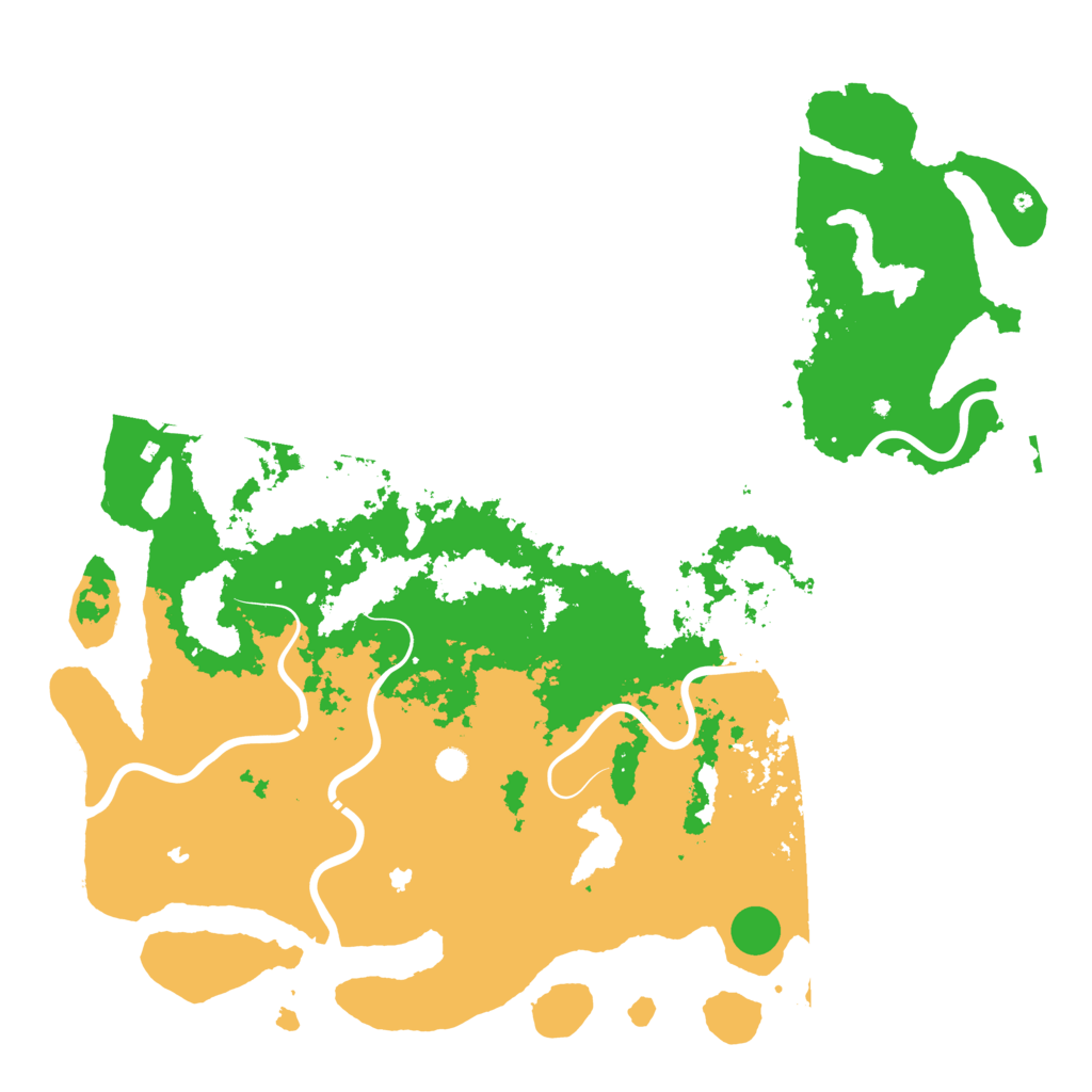 Biome Rust Map: Procedural Map, Size: 5900, Seed: 5274910